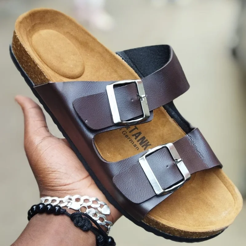 brown_leather_slides_cork_sandals_double_buckle_open_toe_footbed_sandals_2.webp