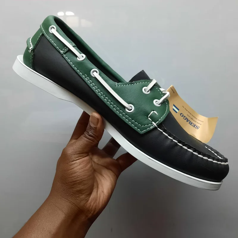 green_black_white_sebago_boat_docksides_men's__shoe_2.webp