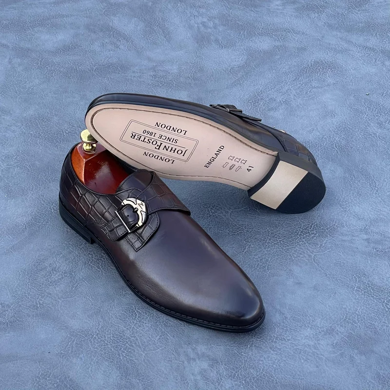 john_foster_oxford_men's_leather_single_monk_strap_shoes-_coffee_brown.._2.webp