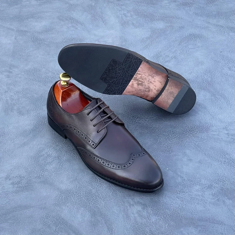johnfoster_men's_premium_coffee_brown_leather_official_shoe-lace_up._2.webp
