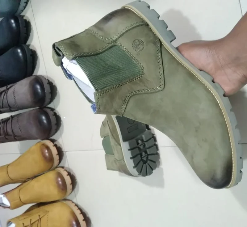 jungle_green_slipon_men's_timberland_premium_boots_2.webp