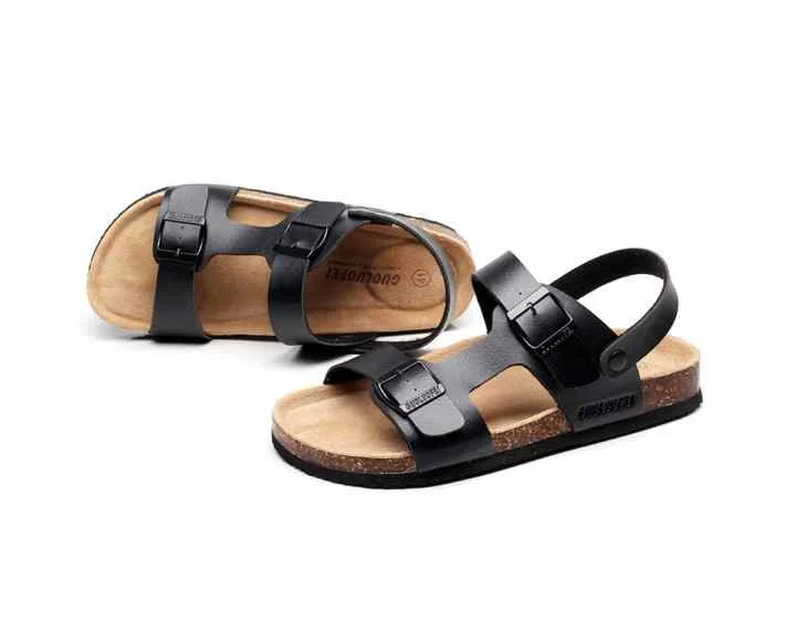 open_toe_belt_buckle_ankle_strap_men's_cork_sandals_black_2.webp