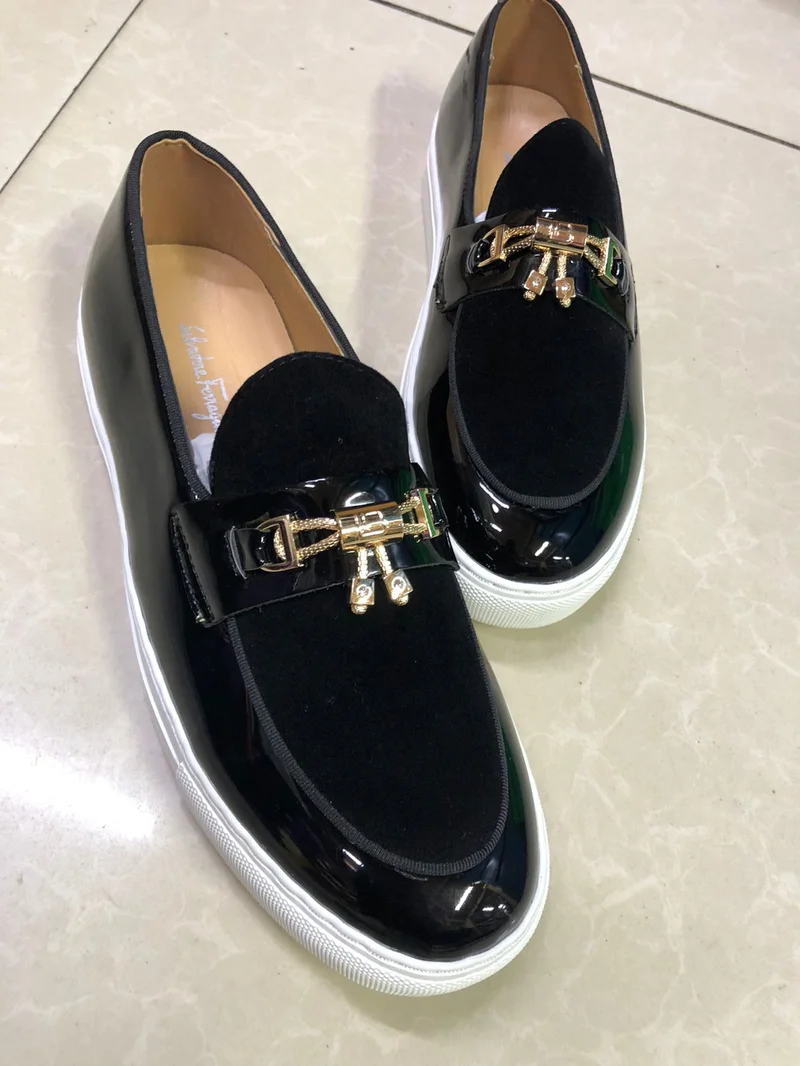 slip-on_casual_sneakers_casual_rubber_wet_look_shoes_black_with_kiltie_2.webp
