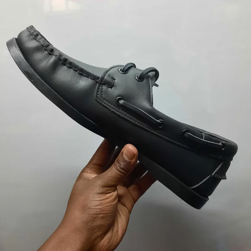 all_black_docksides_men's__sebago_boat_shoe_2.webp