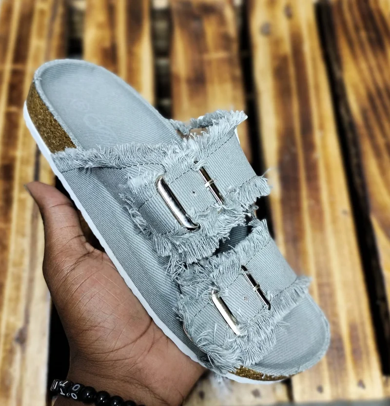 anti_skid_double_buckle_rubber_flat_sandals_women_grey_2.webp