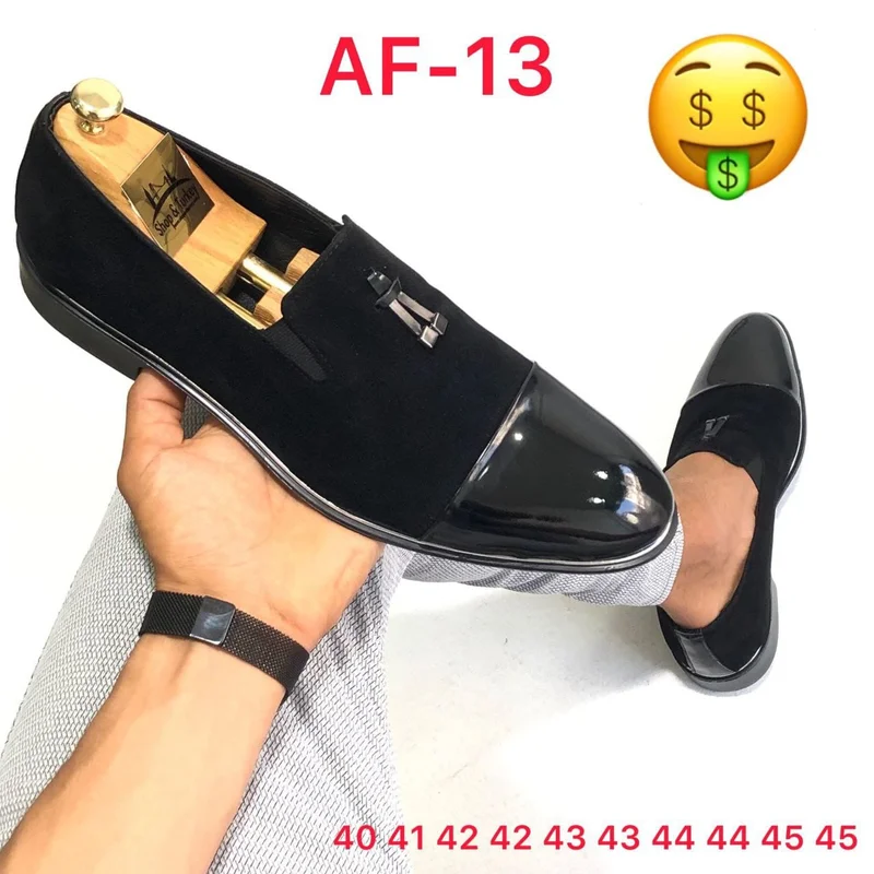 black_quality_wet_look_official_shoes__slip_on_gents_velvet_shoe_2.webp