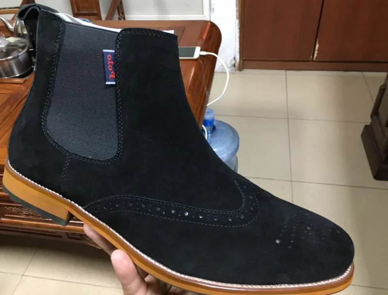 black_upper_brown_sole_-_suede_polo_chelsea_boots_-_men_2.webp
