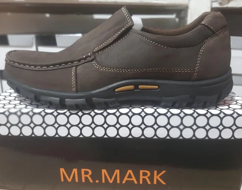 Coffee Brown  - Mr Mark Smart Casual Men Shoes
