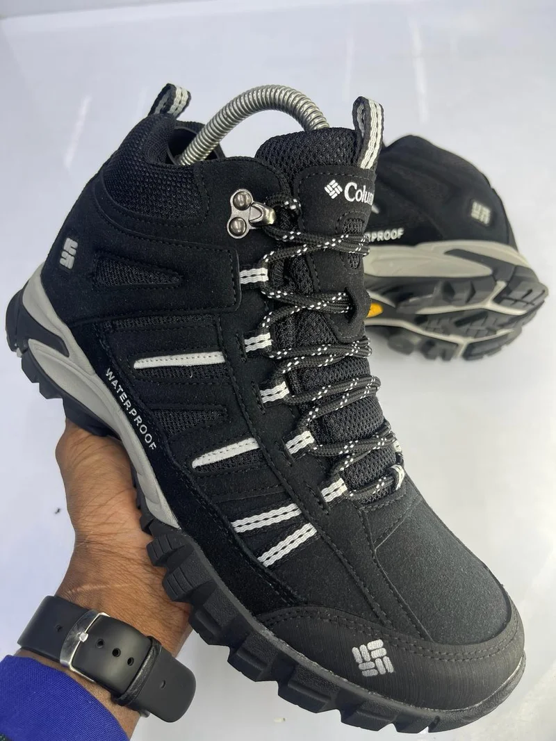 Columbia Sports Shoes Mens Sneakers Black Boots
