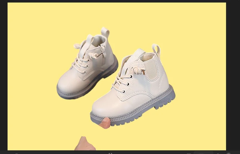 FANCY AND STYLISH LITTLE ANKLE BOOTS FOR KIDS(WHITE)