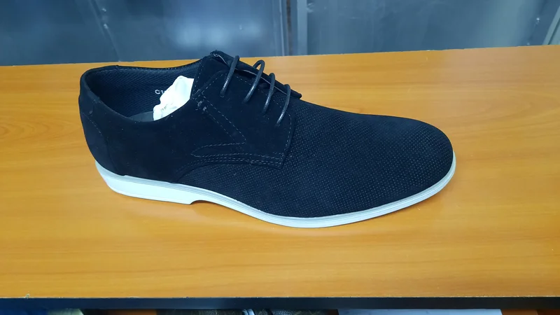 Italy Suede Leather Men Shoes Oxford Casual Classic Sneakers