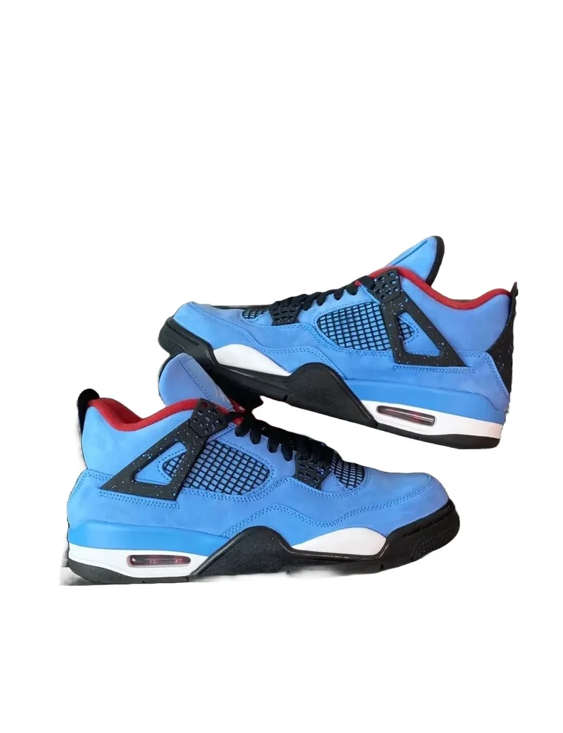 Jordan 4 Retro Travis Scott Cactus ATHLETIC SNEAKERS.