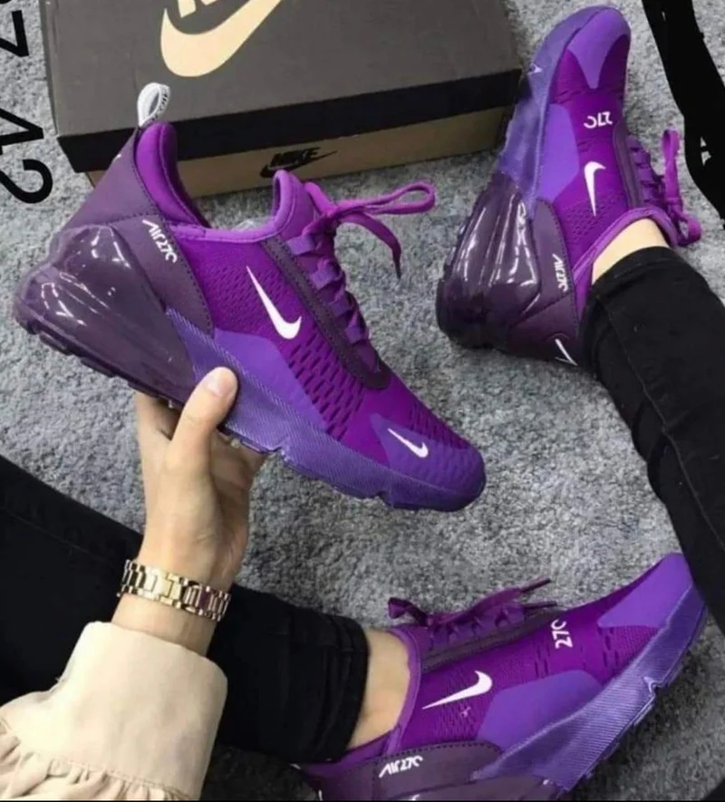 Nike Air Max 270 Sneakers Dark / Purple Nike Shoes