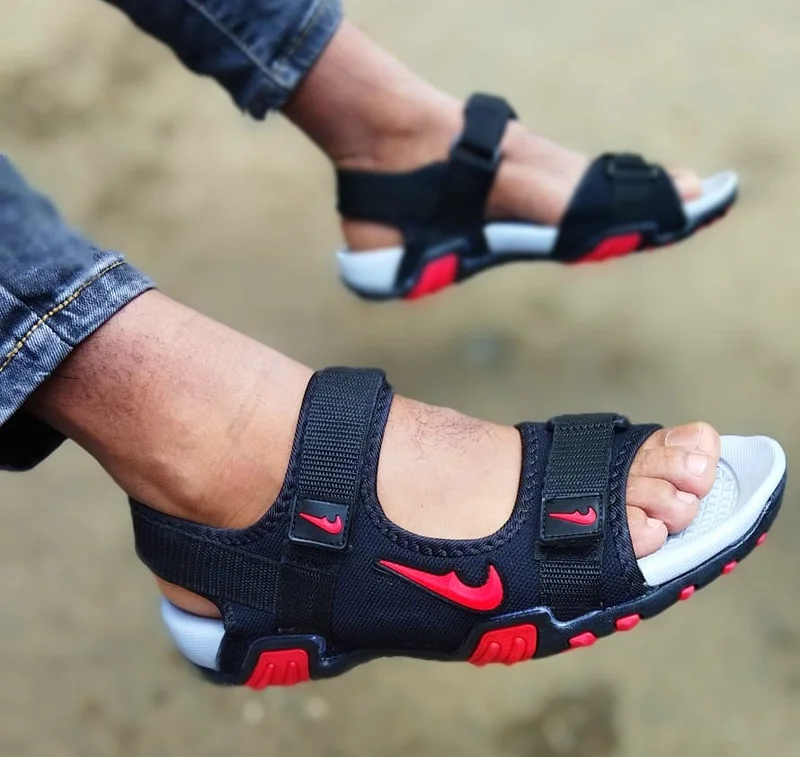 Nike Vapormax sandals Open Shoes for men- Black