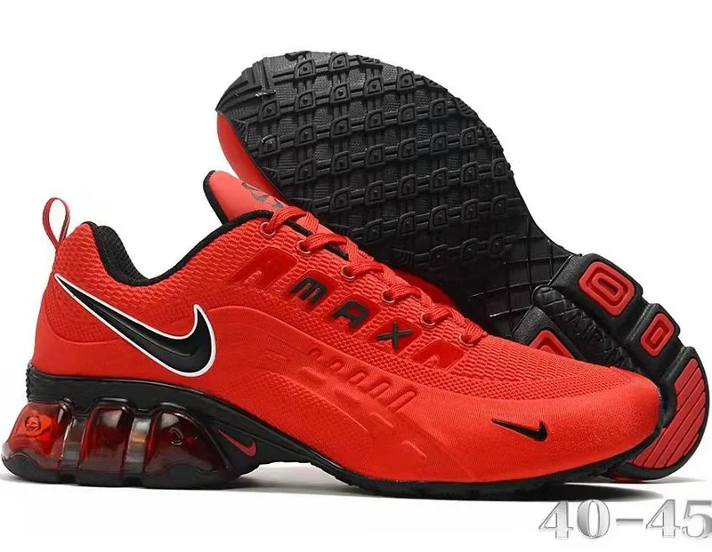 Original air max Shox Reax Red Nike Ultra Unisex Shoes Comfortable Wild Sports