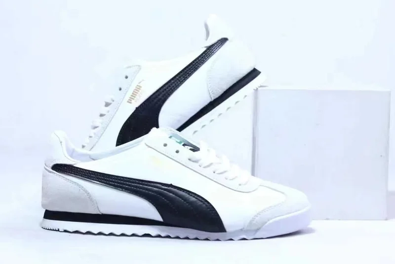 Puma Roma White-Black