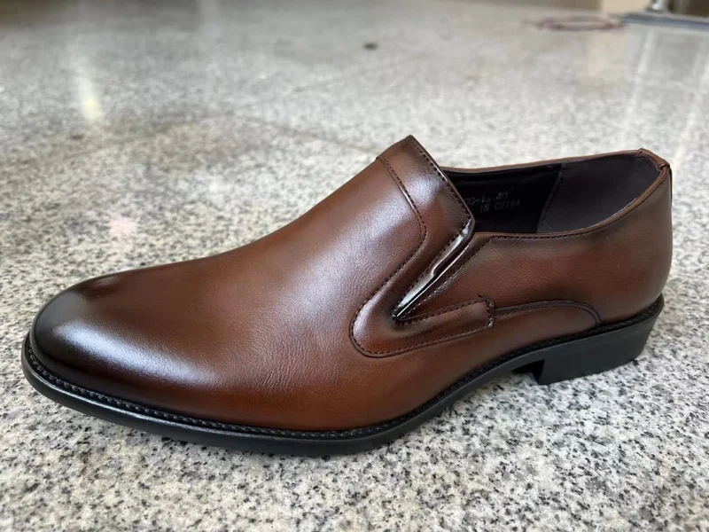 Slipon Empire Shoes Design Premium Leather Official Shoes Men Coffee Brown Shoes