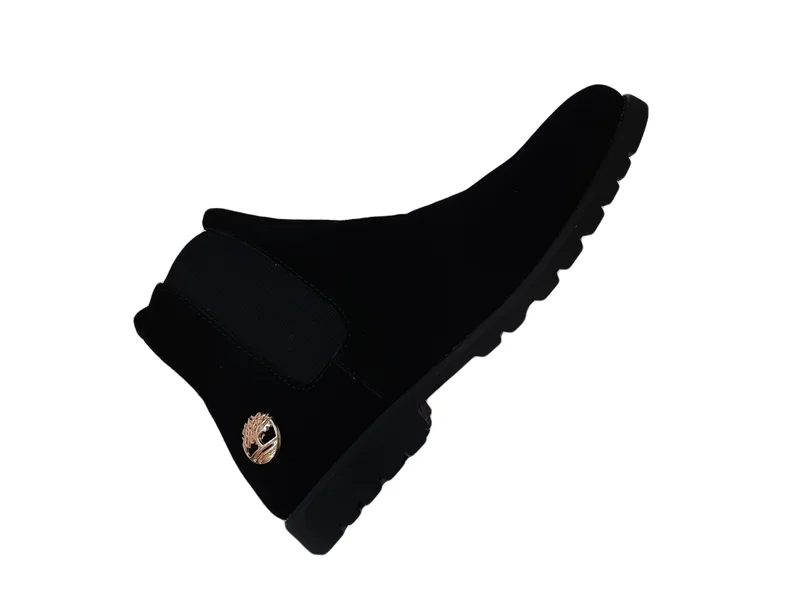 Timberland Mens Suede Leather  Boots - Black