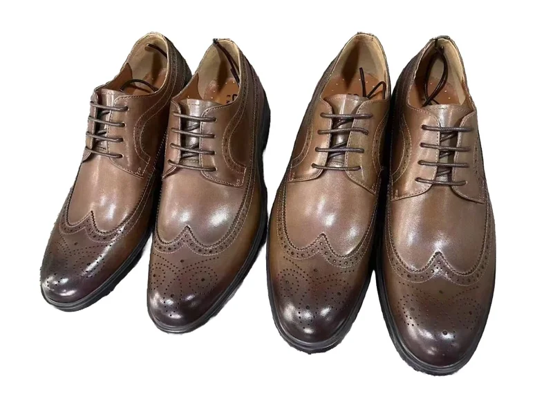 BROWN DERBY BROGUE CLARKS  SHOES