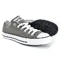 CONVERSE ALL STAR CHUCK TAYLOR CHARCOAL GREY LOW TOP - Unisex Canvas Sneaker Shoes