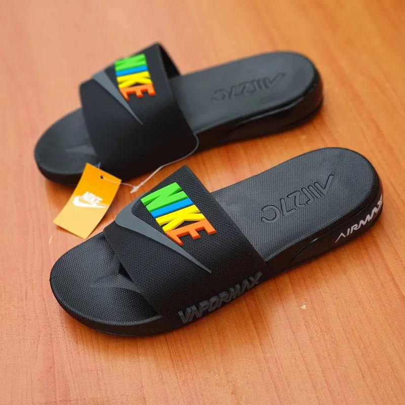 Black Vapormax Unisex Slides