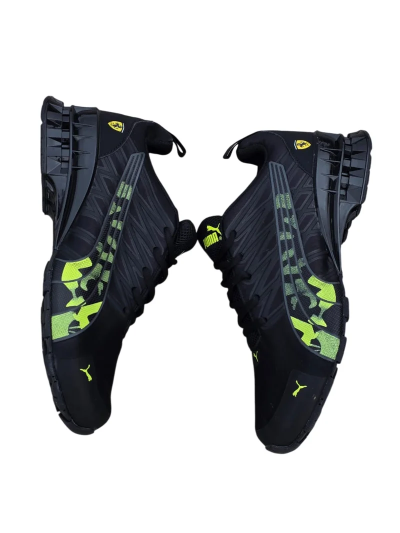 Black Yellow-Strip Puma