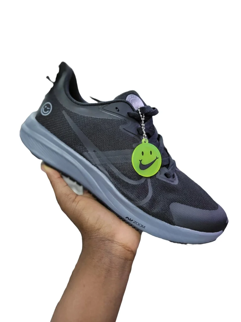 BLACK- GREY NIKE ZOOM X SMILEY SNEAKERS