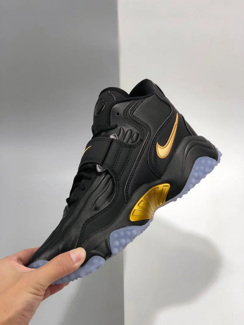 Black/Metallic Gold Nike Air Zoom Turf Jet 97