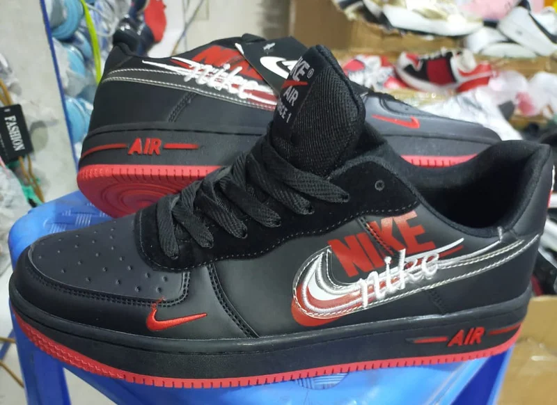 Black/Red Nike Air Force 1 special edition