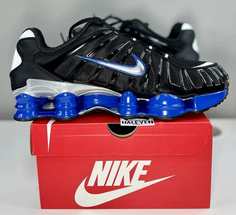 BLUE -BLACK MEN’S NIKE SKEPTA X SHOT TL SNEAKERS