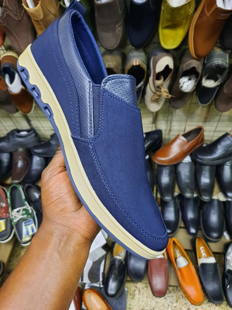 Blue Casual Loafers