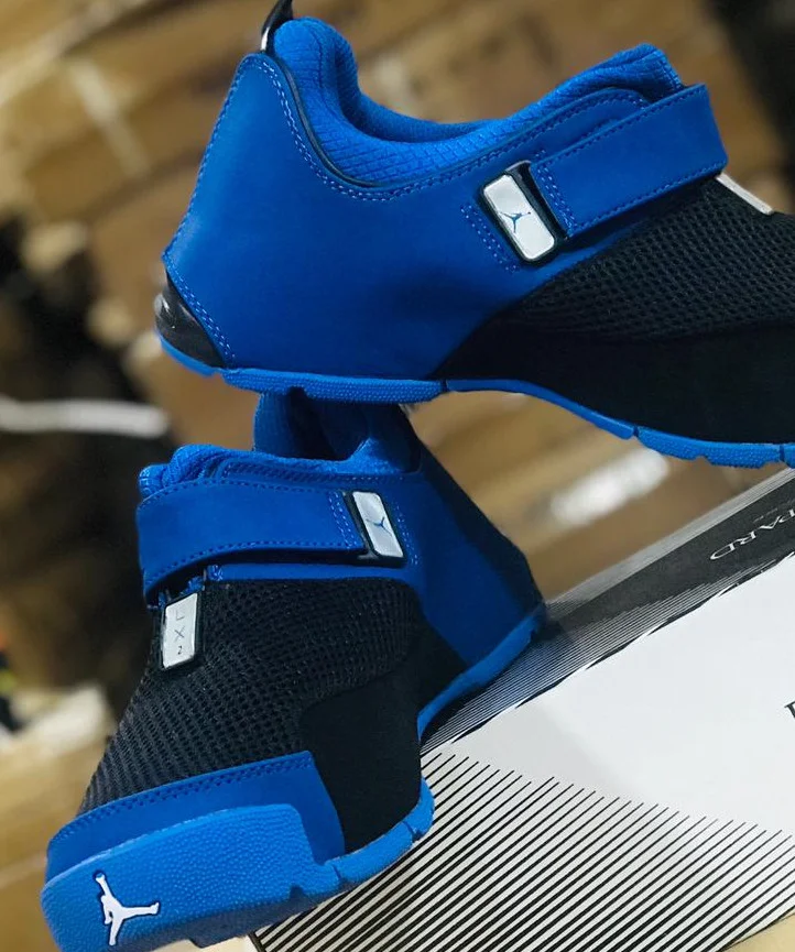 Blue-Black AIR Jordan Lx Vintage Sneakers