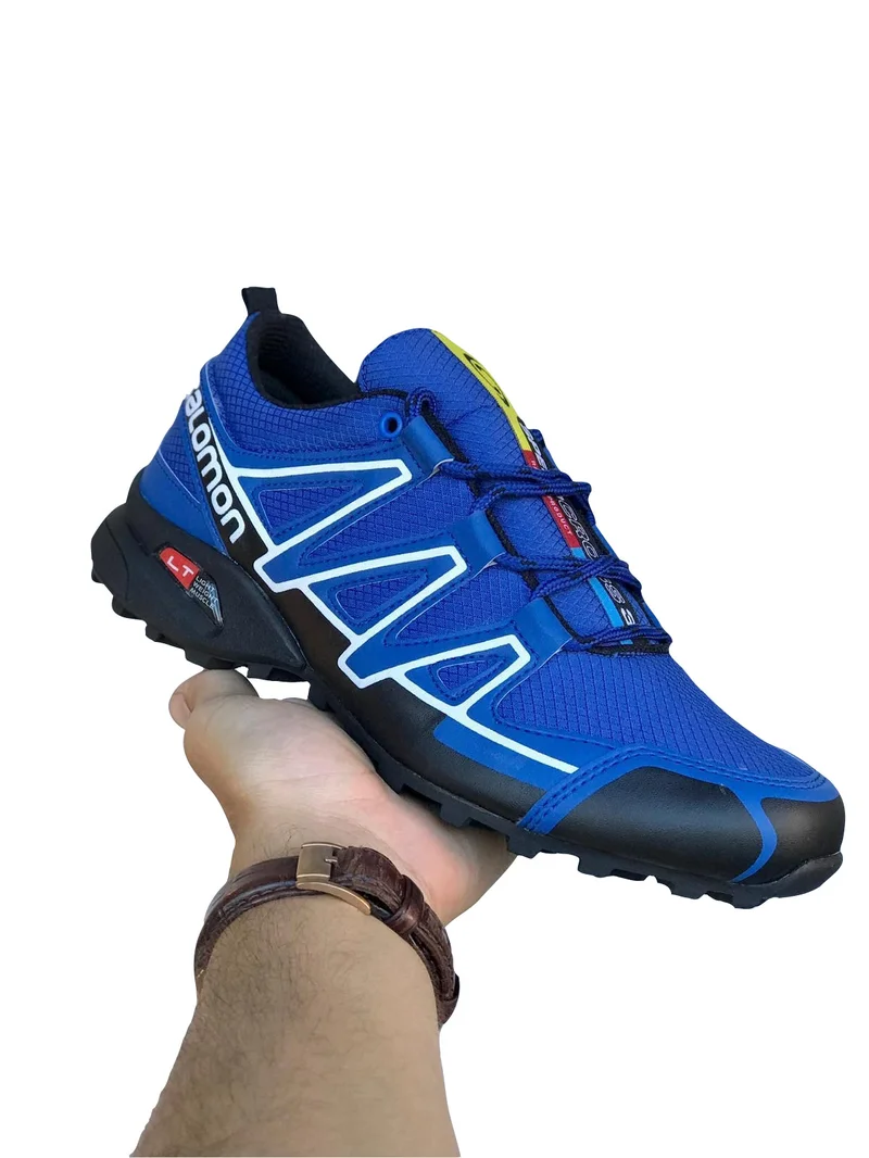 Blue-Black Salomon Speedcross Letao Men's Outdoor Shoes