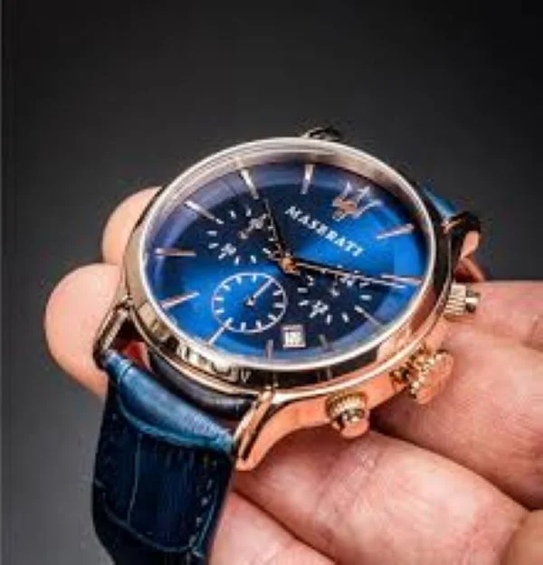 BLUE-MASERATI WATCH FOR MEN