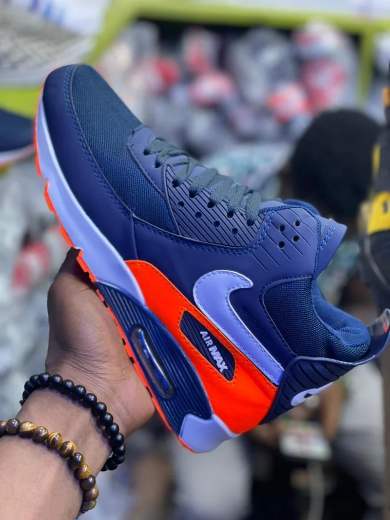 Blue-White Nike Air Max 90