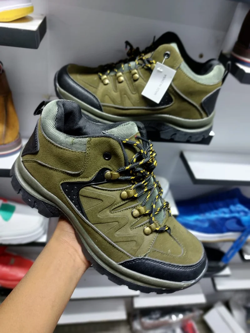 Bootland Hiking Boots Jungle Green Durable Outdoor Boots