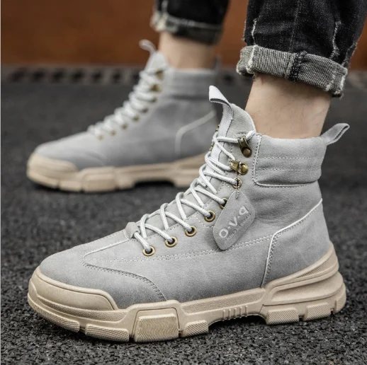 British Style High-top Ankle Comfortable Boots
