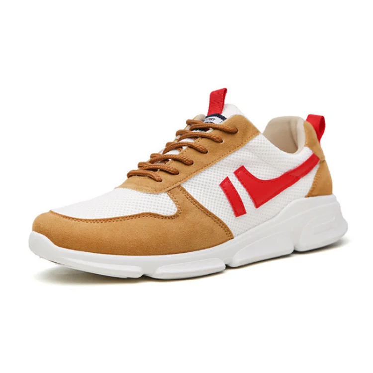 Brown High Quality Men Running   Sport Shoes