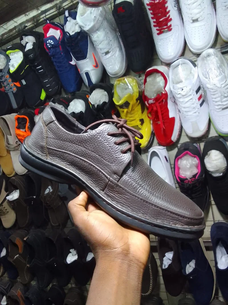 BROWN KANGBAO SHOES LEATHER LOAFERS