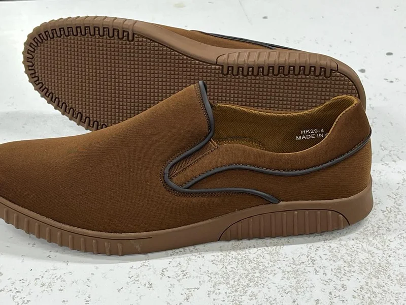 Brown Quality and Durable Mens Shoes Bellonar Rubbers shoes slip on Sneakers