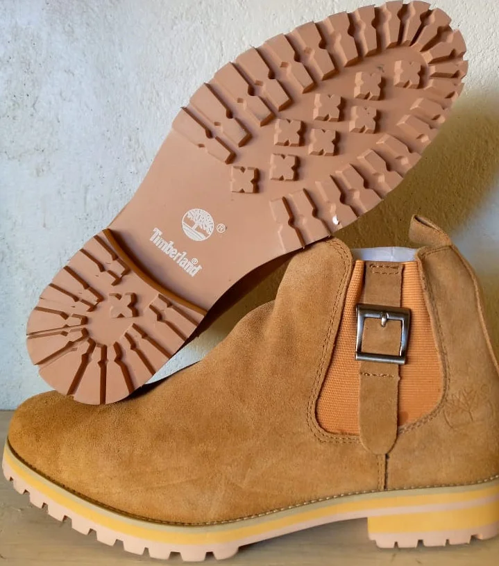 Brown Timberland Chelsea -Slipon-Boots