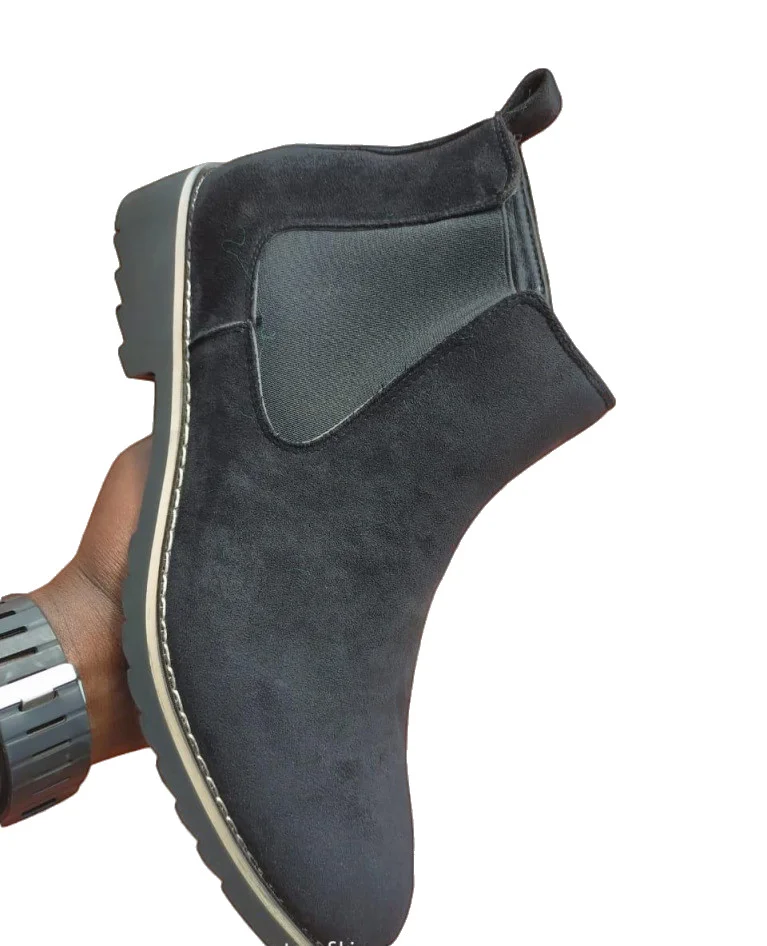 Cacatua Men's Elegant Suede Leather Boots
