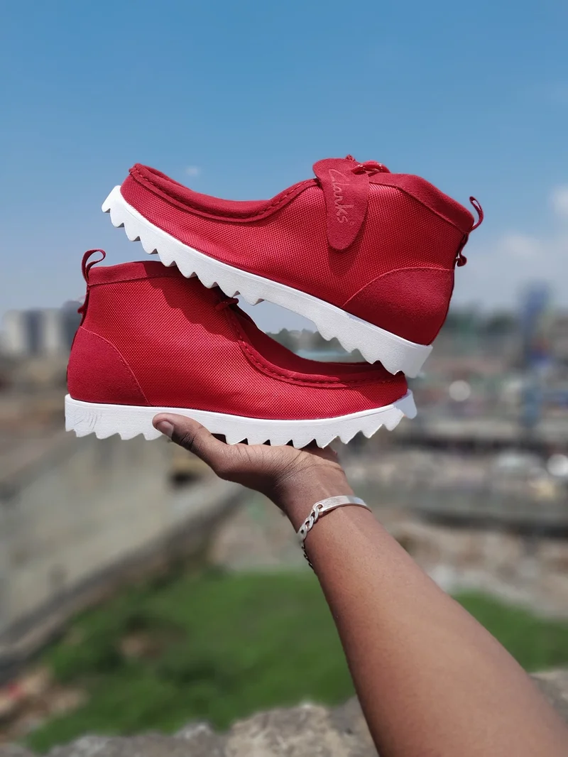 Clarks Chukka Boot - Red