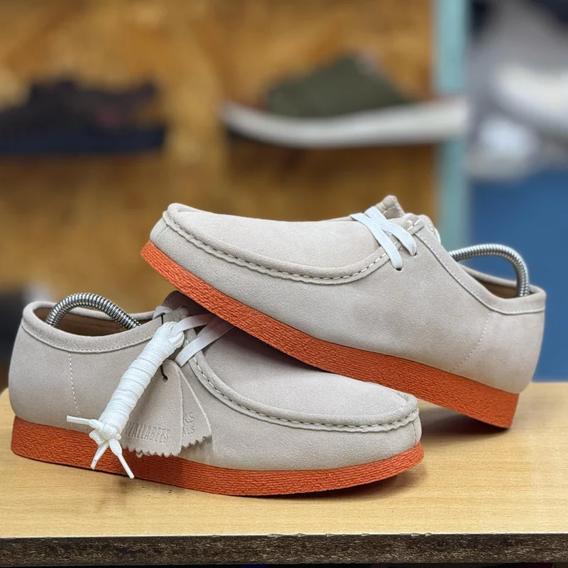 Clarks Wallabee Suede Leather Shoes
