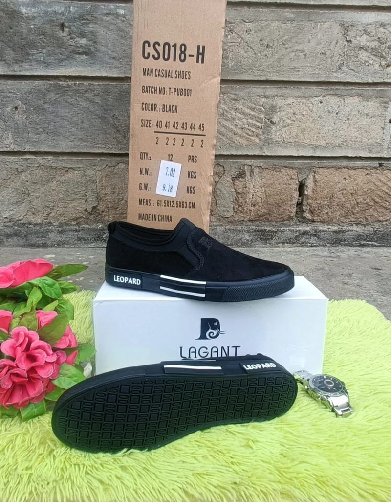 CLASSIC  MEN’S LEOPARD SNEAKERS