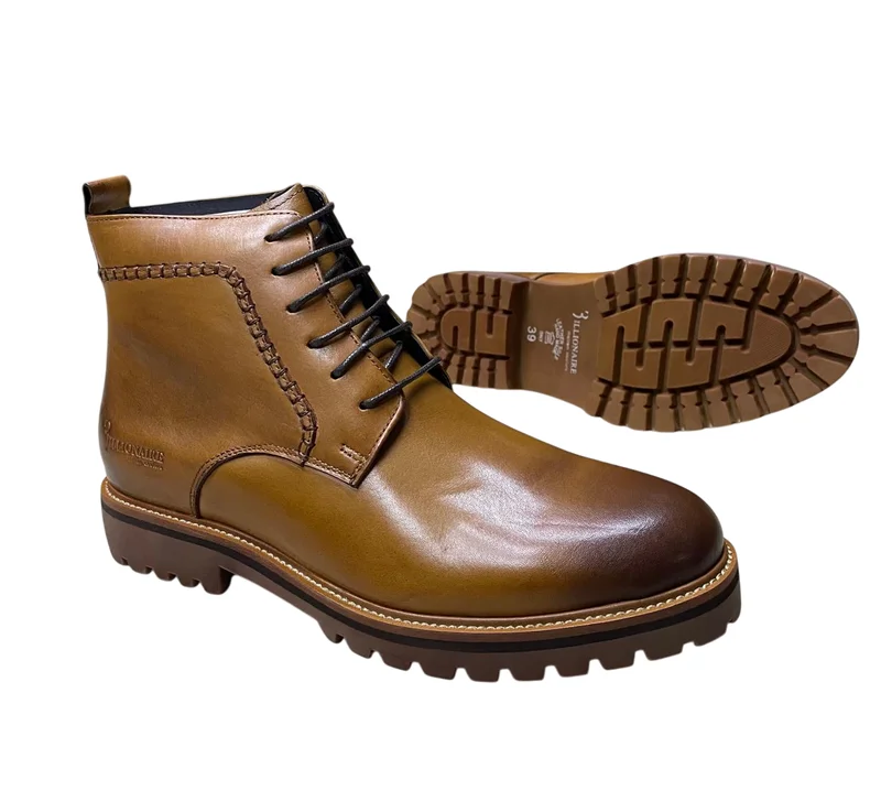 Classic Brown Billionaires boots-lace up-..