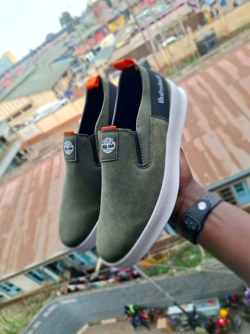 CLASSIC SLIP-ON CASUALS TIMBERLAND-GREEN