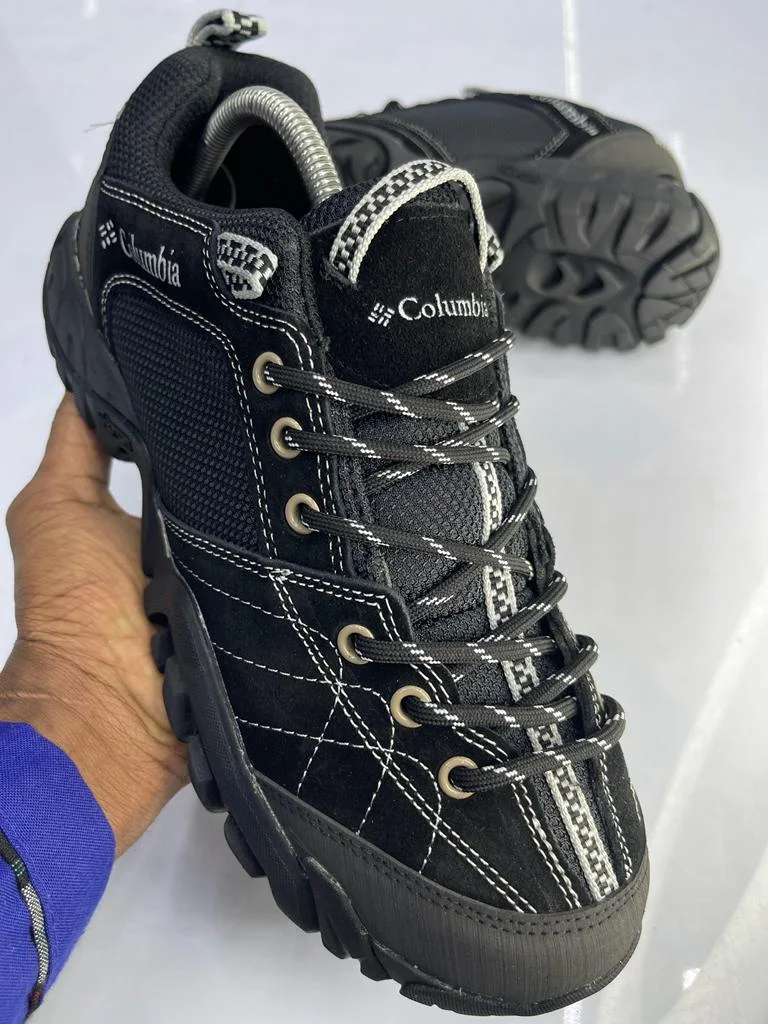 Columbia Sports Shoes Mens Sneakers Black