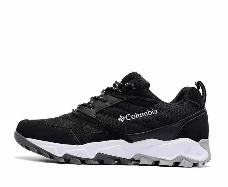 Columbia Sports Shoes Mens Sneakers Black White Sole