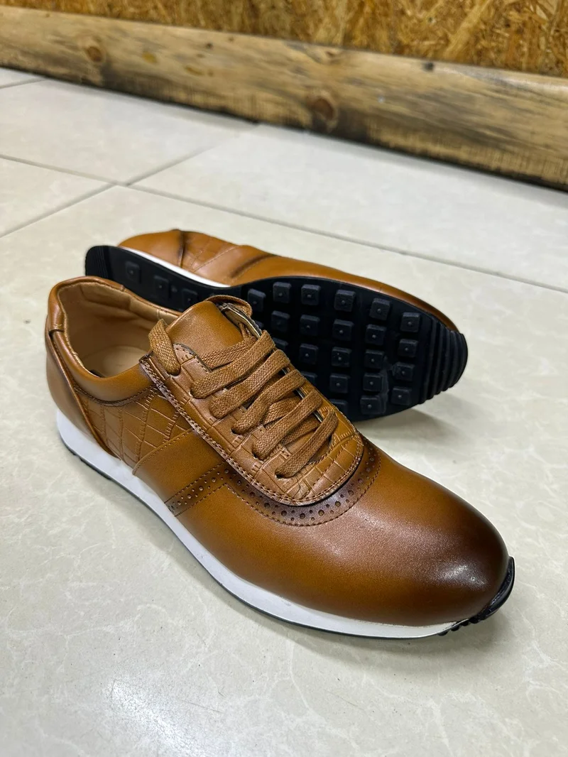 Comfortable High Quality Leather  Men Casual Shoes